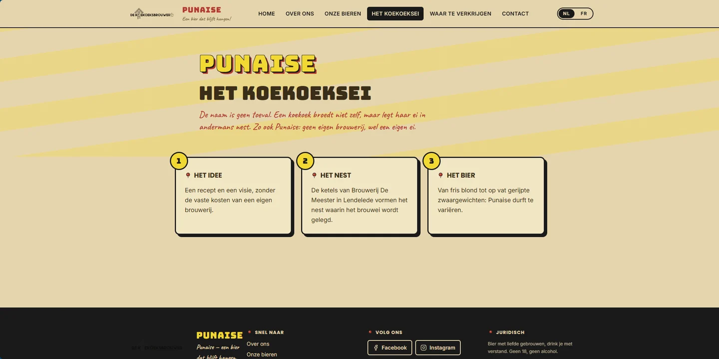 Punaise — het verhaal van de koekoeksbrouwer